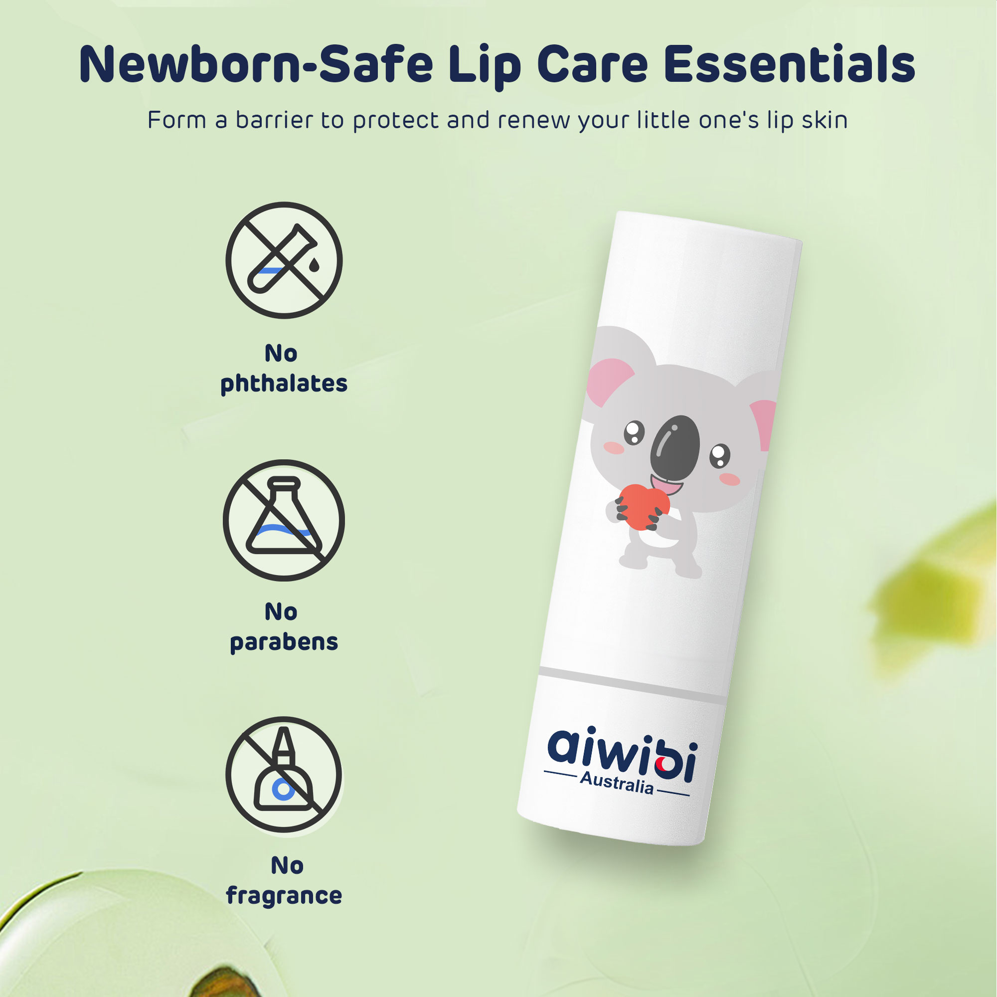 Baume à lèvres pour bébé (3g)