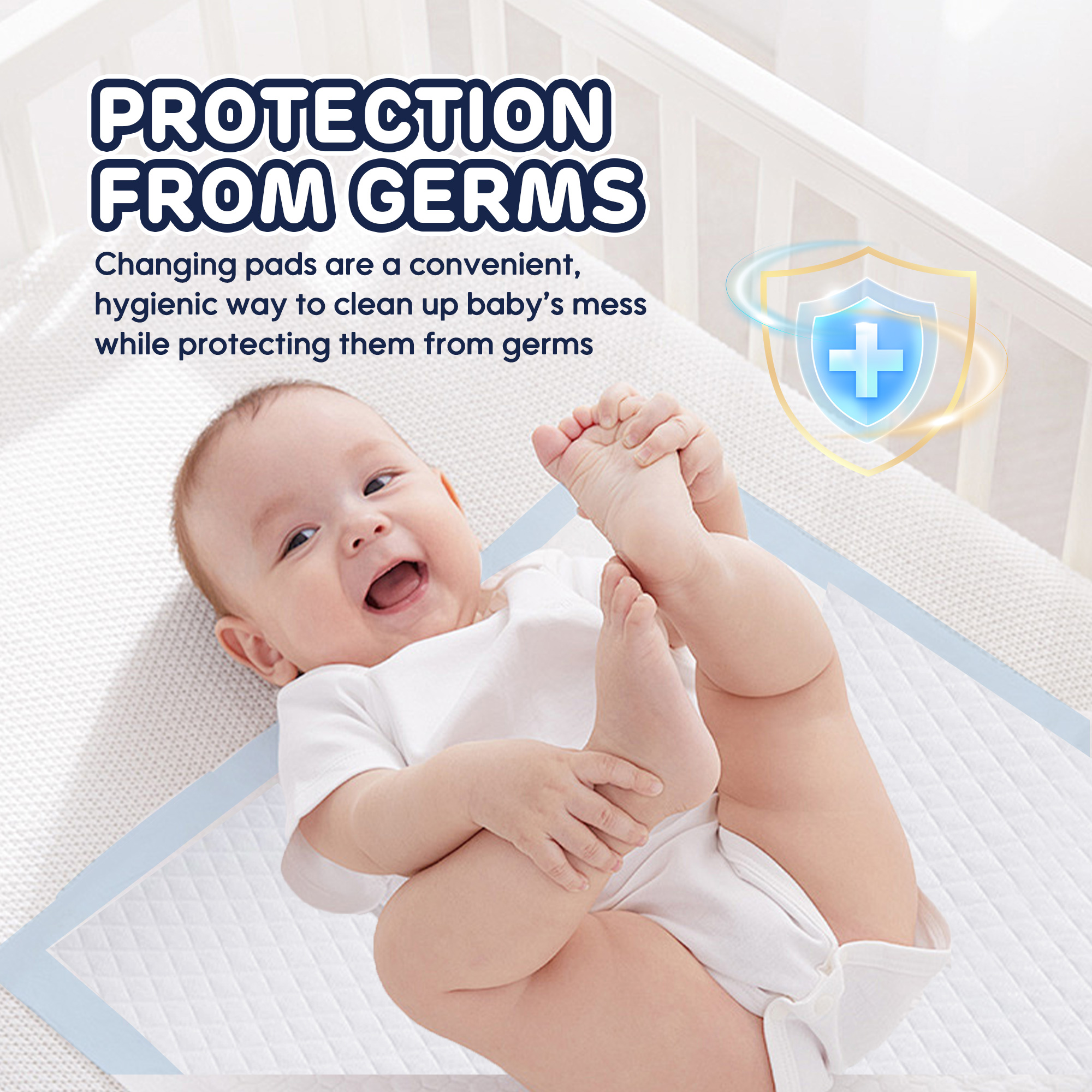 Alèses à langer jetables pour bébé (60*90cm de 5/10/30 pièces)