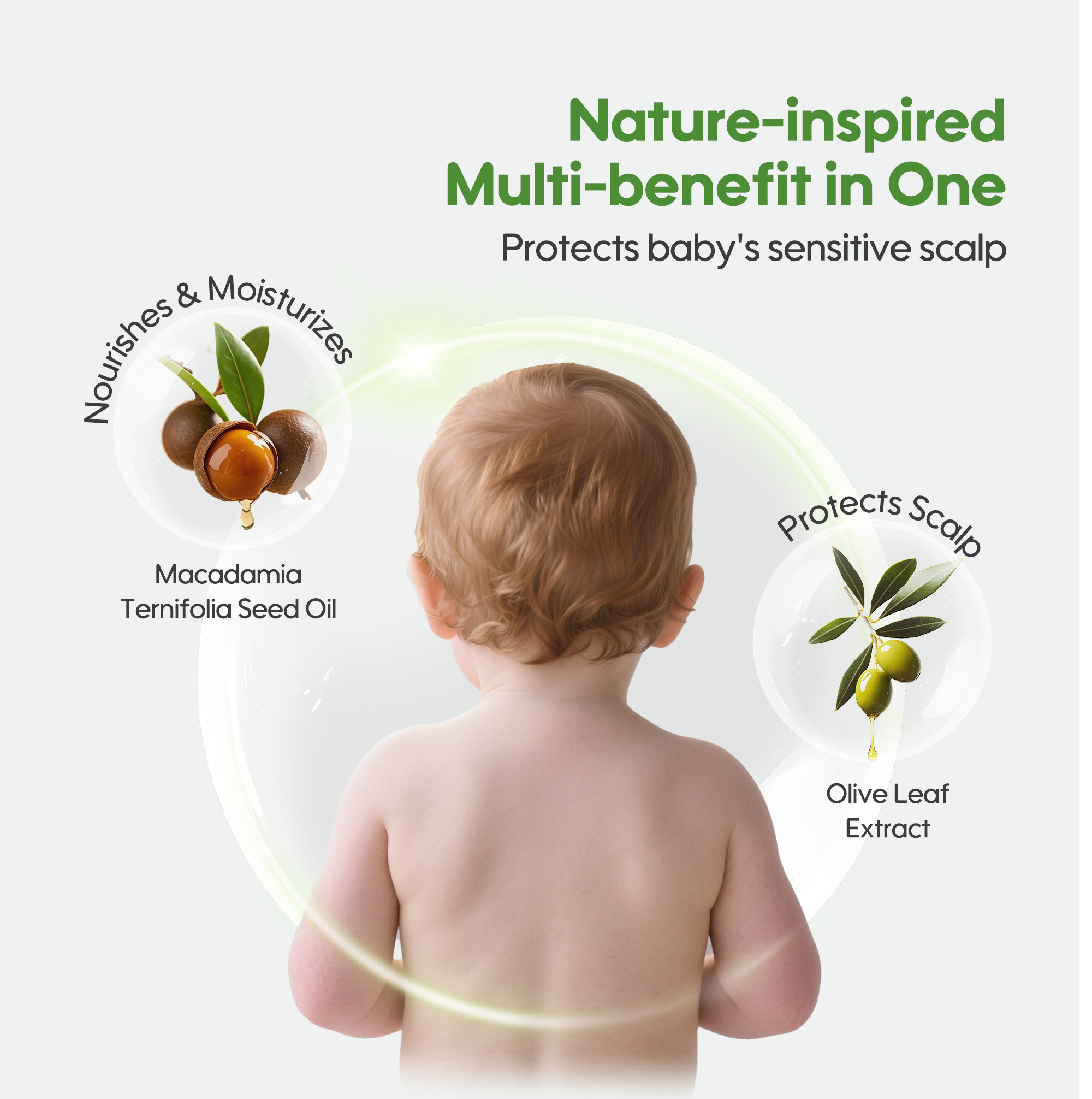 Shampooing Nurture Nut pour bébé