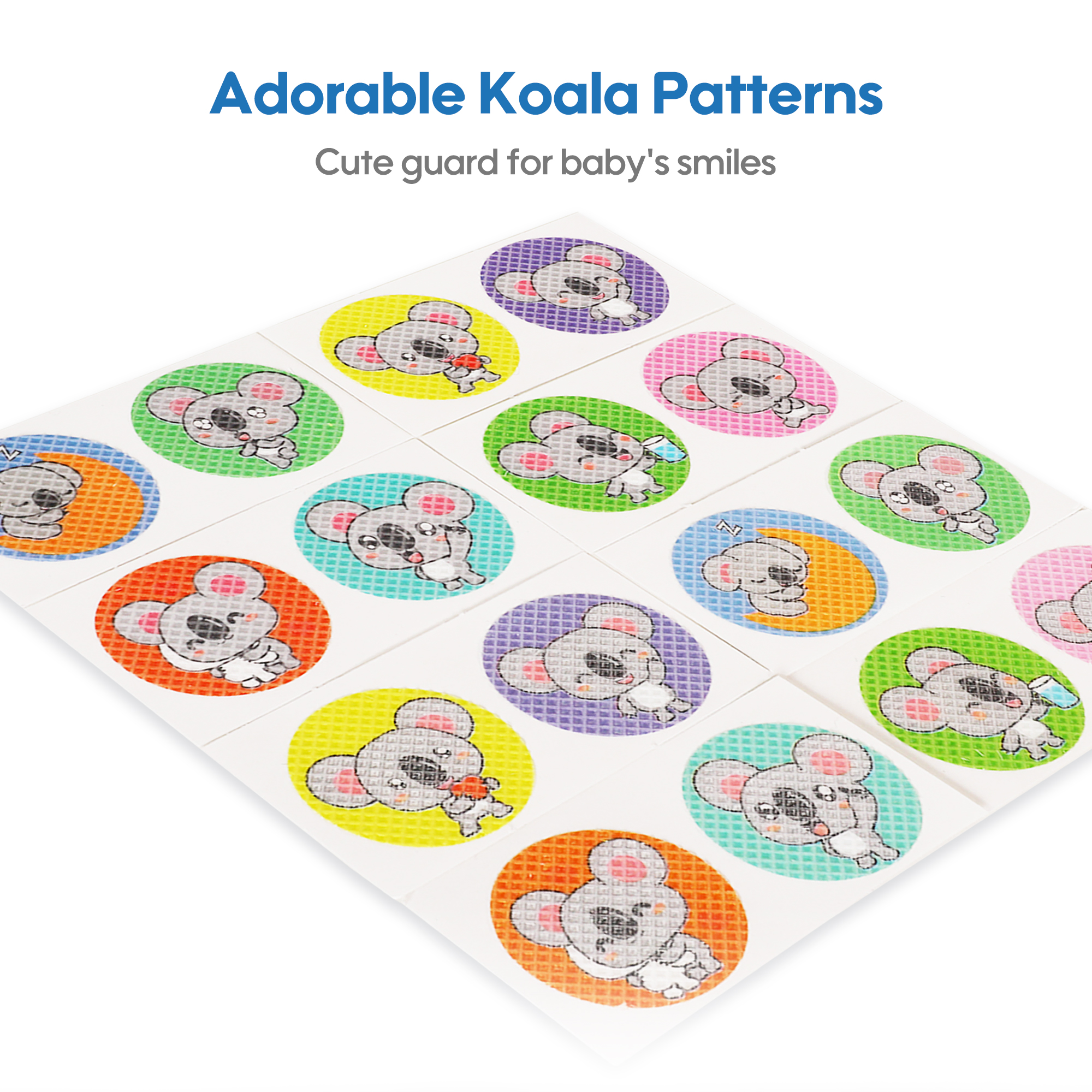 Patchs anti-moustiques pour bébé (24 patchs)