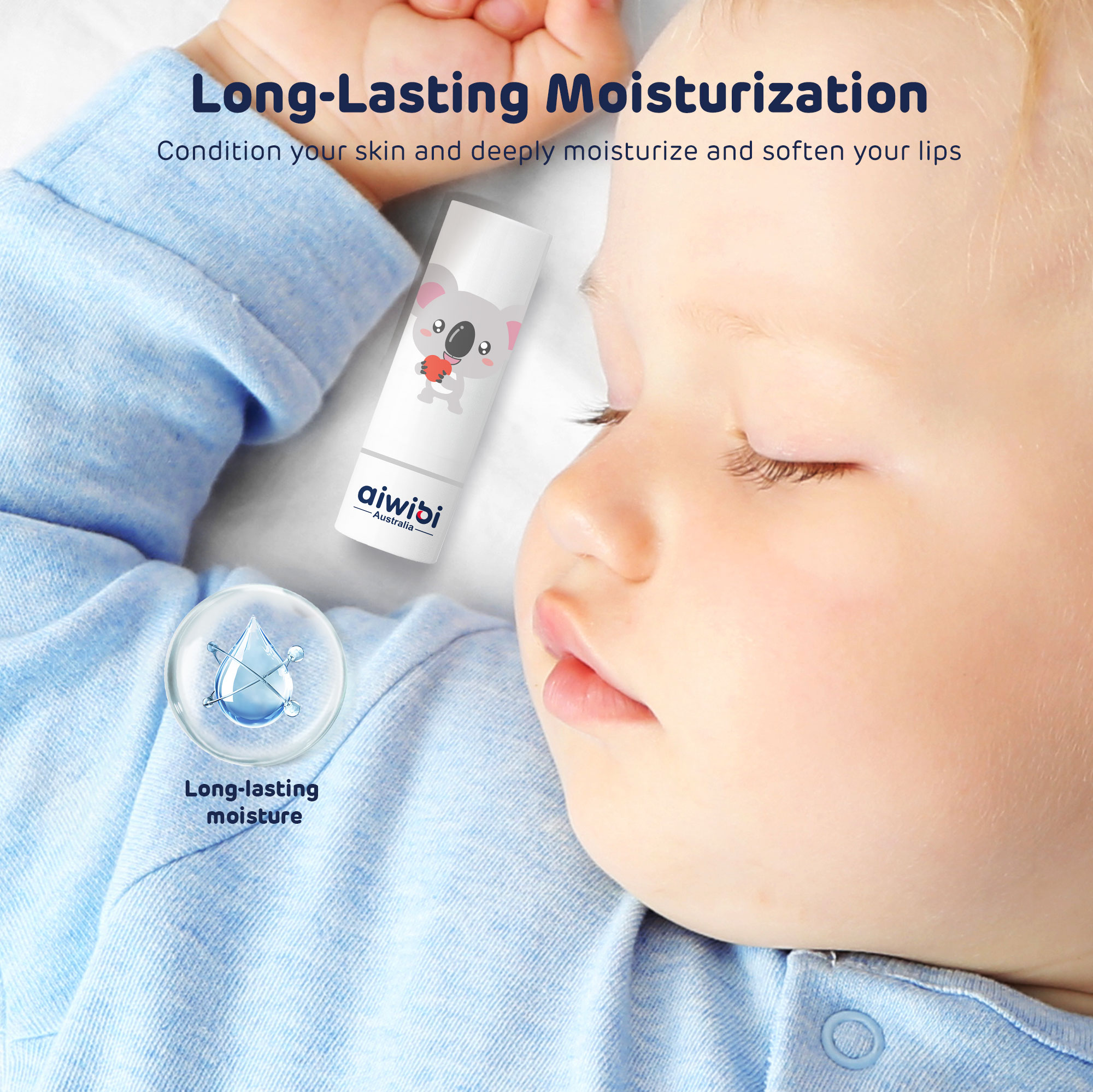 Baume à lèvres pour bébé (3g)