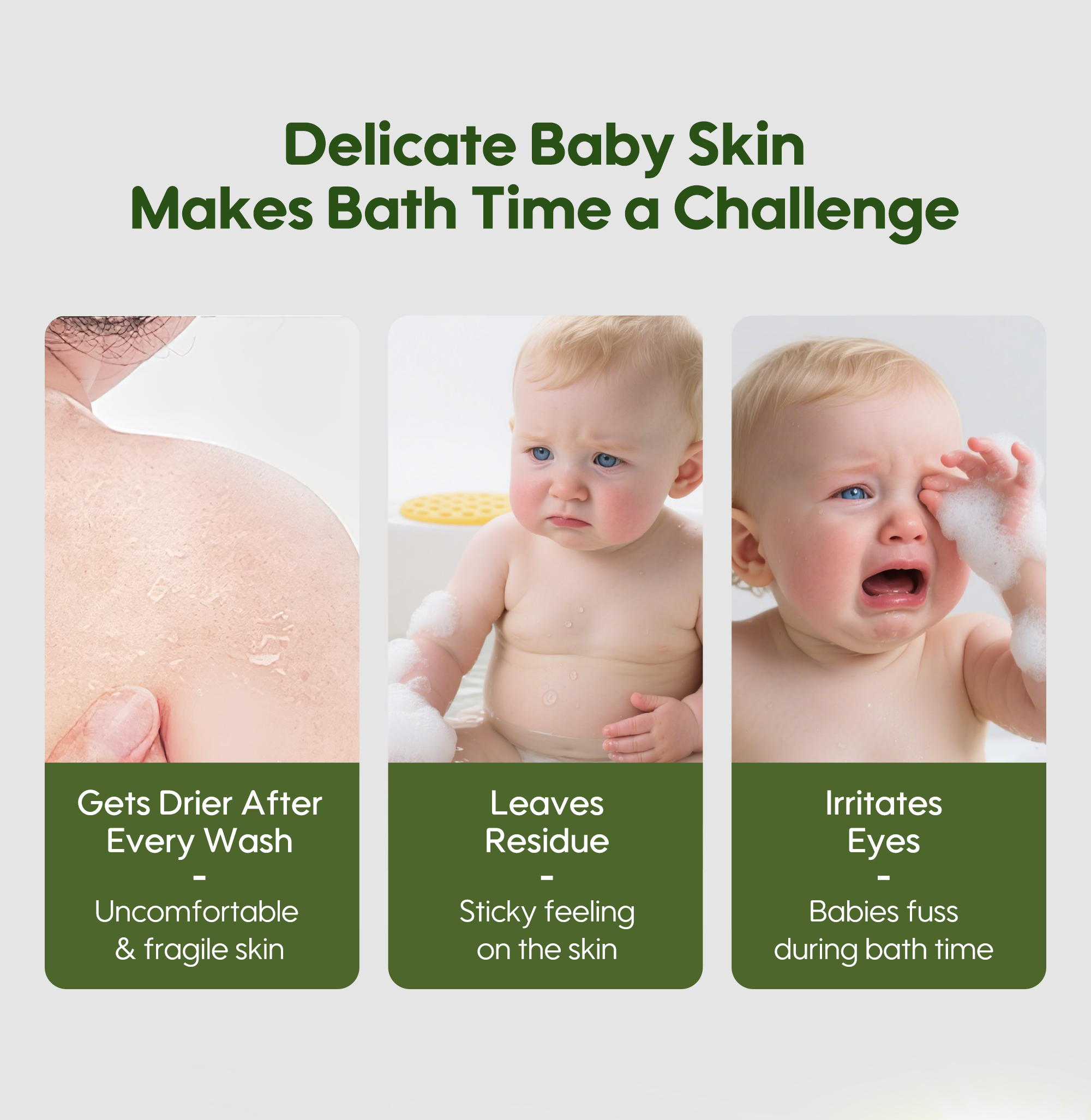 Gel douche Nurture Nut pour bébé