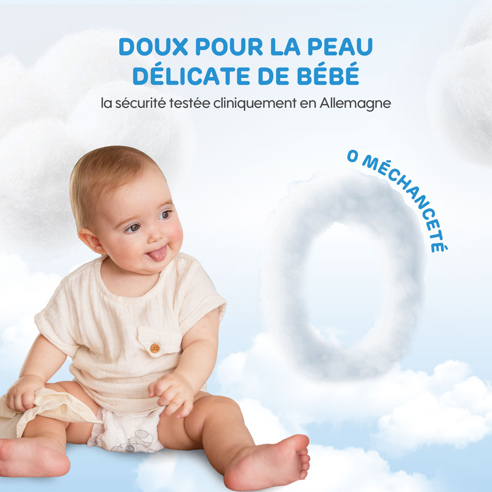 Couche pour Bébé 01 (Emballage minimum）