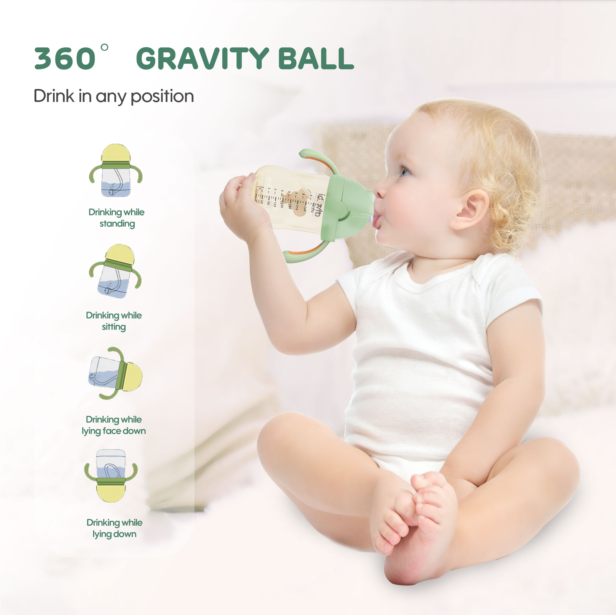 Tasse pour bébé en Tritan (300ml)