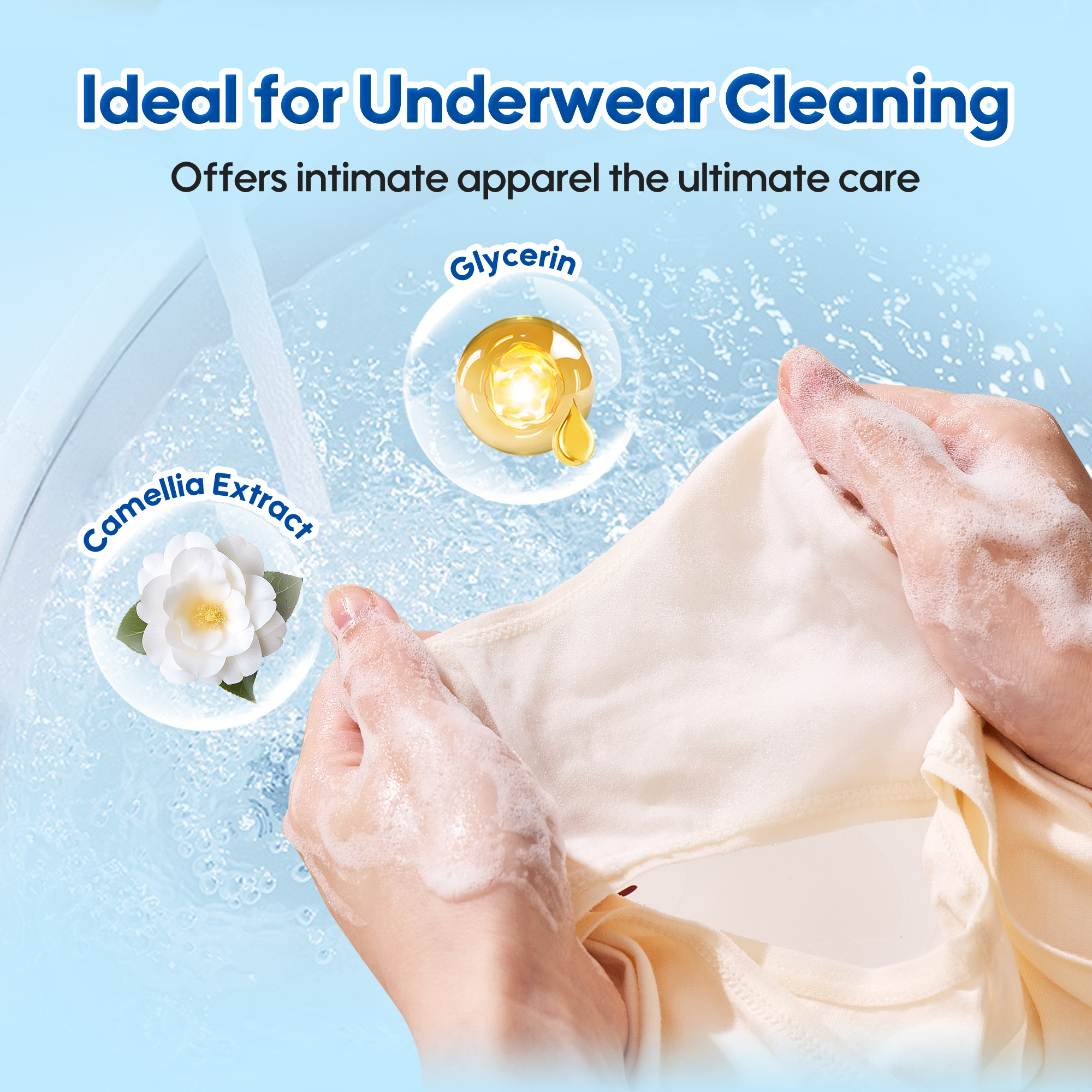 Lessive à enzymes （1000ml/250ml）