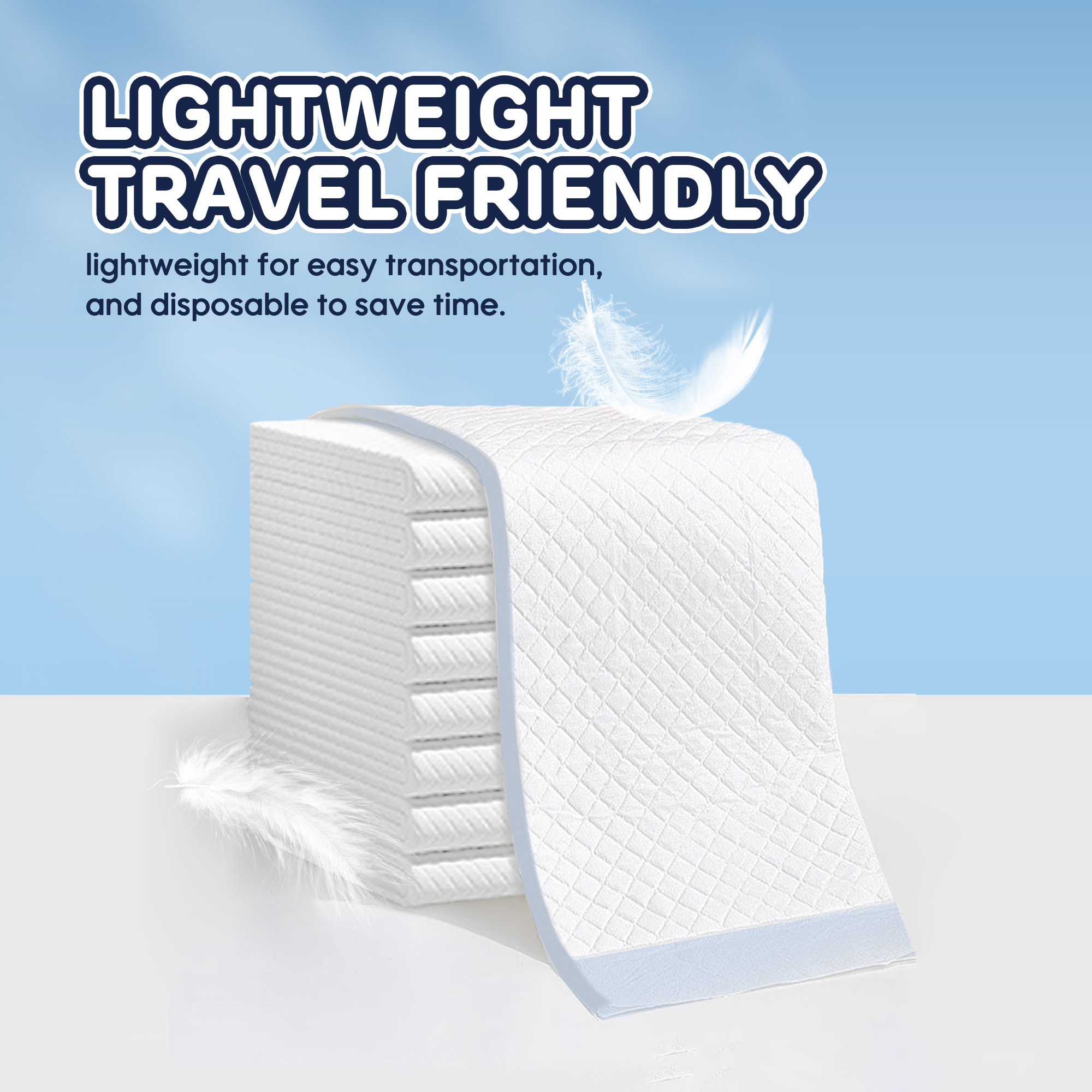 Alèses à langer jetables pour bébé (60*90cm de 5/10/30 pièces)