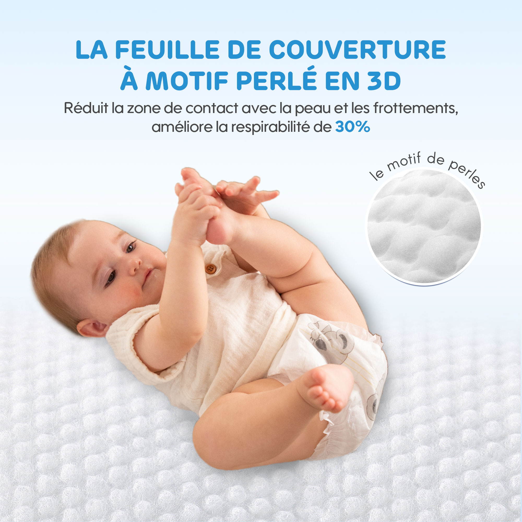 Couche pour Bébé 01 (Emballage minimum）