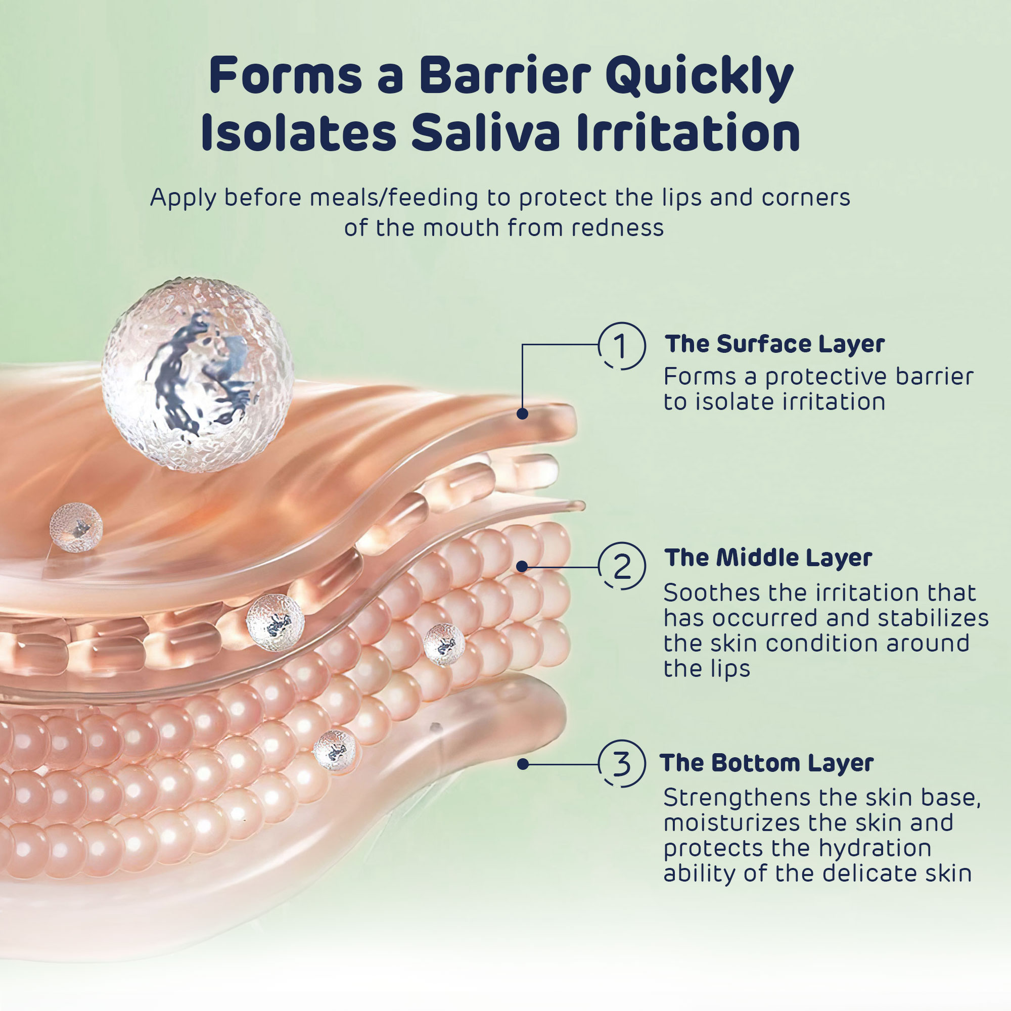 Baume à lèvres pour bébé (3g)